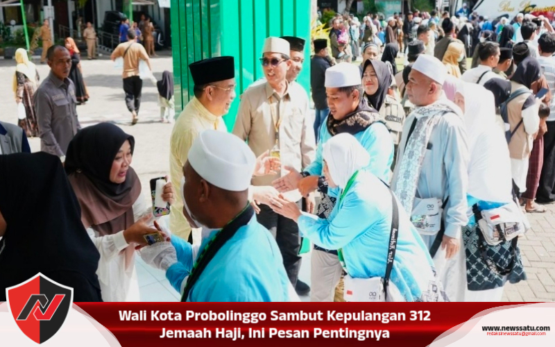 Wali Kota Probolinggo Sambut Kepulangan 312 Jemaah Haji, Ini Pesan Pentingnya