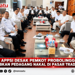 APPSI Desak Pemkot Probolinggo Tertibkan Pedagang Nakal Di Pasar Tradisional