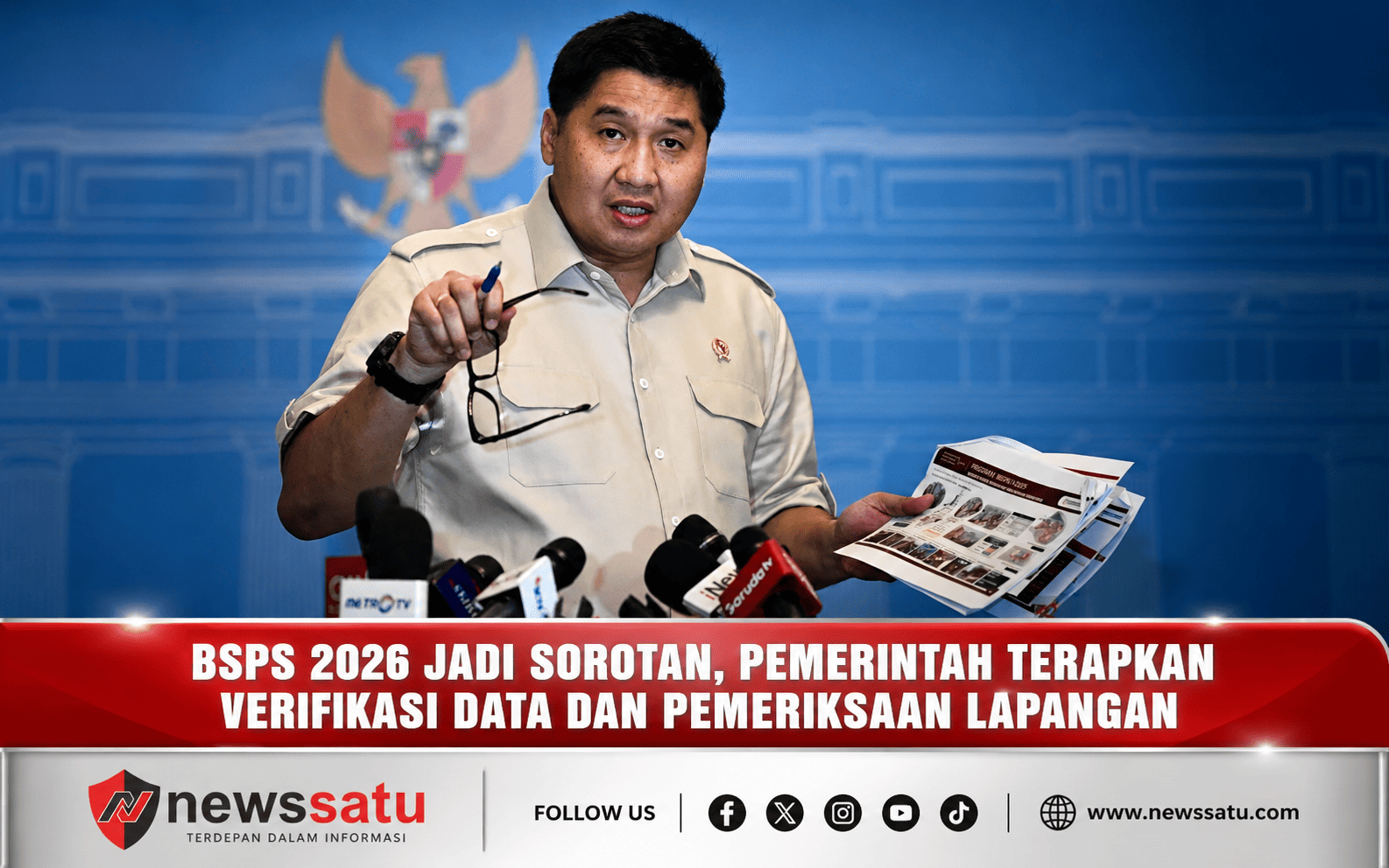 BSPS 2026 Jadi Sorotan, Pemerintah Terapkan Verifikasi Data Dan Pemeriksaan Lapangan