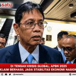 Di Tengah Krisis Global, APBN 2025 Diklaim Berhasil Jaga Stabilitas Ekonomi Nasional