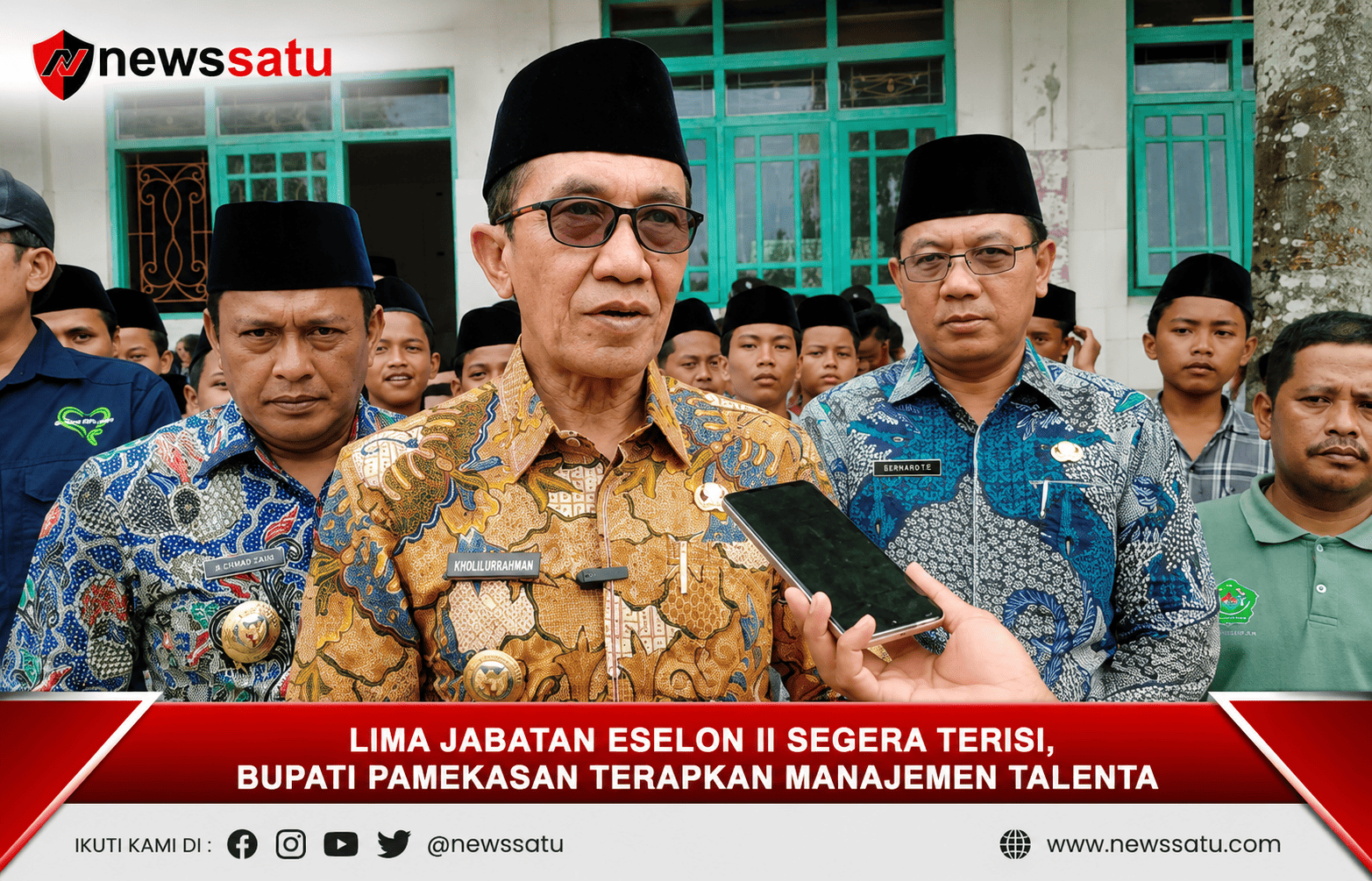 Lima Jabatan Eselon II Segera Terisi, Bupati Pamekasan Terapkan Manajemen Talenta
