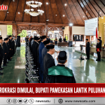 Reformasi Birokrasi Dimulai, Bupati Pamekasan Lantik Puluhan Pejabat Baru