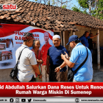 Said Abdullah Salurkan Dana Reses Untuk Renovasi Rumah Warga Miskin Di Sumenep