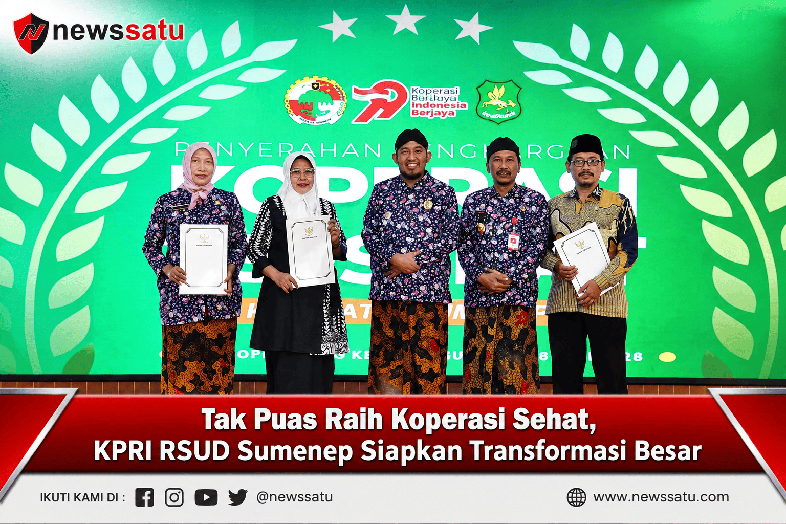 Tak Puas Raih Koperasi Sehat, KPRI RSUD Sumenep Siapkan Transformasi Besar