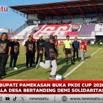 Bupati Pamekasan Buka PKDI Cup 2026, Kepala Desa Bertanding Demi Solidaritas Desa