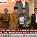 Dana Desa Disorot, Bupati Pamekasan Minta Fokus pada Manfaat untuk Masyarakat