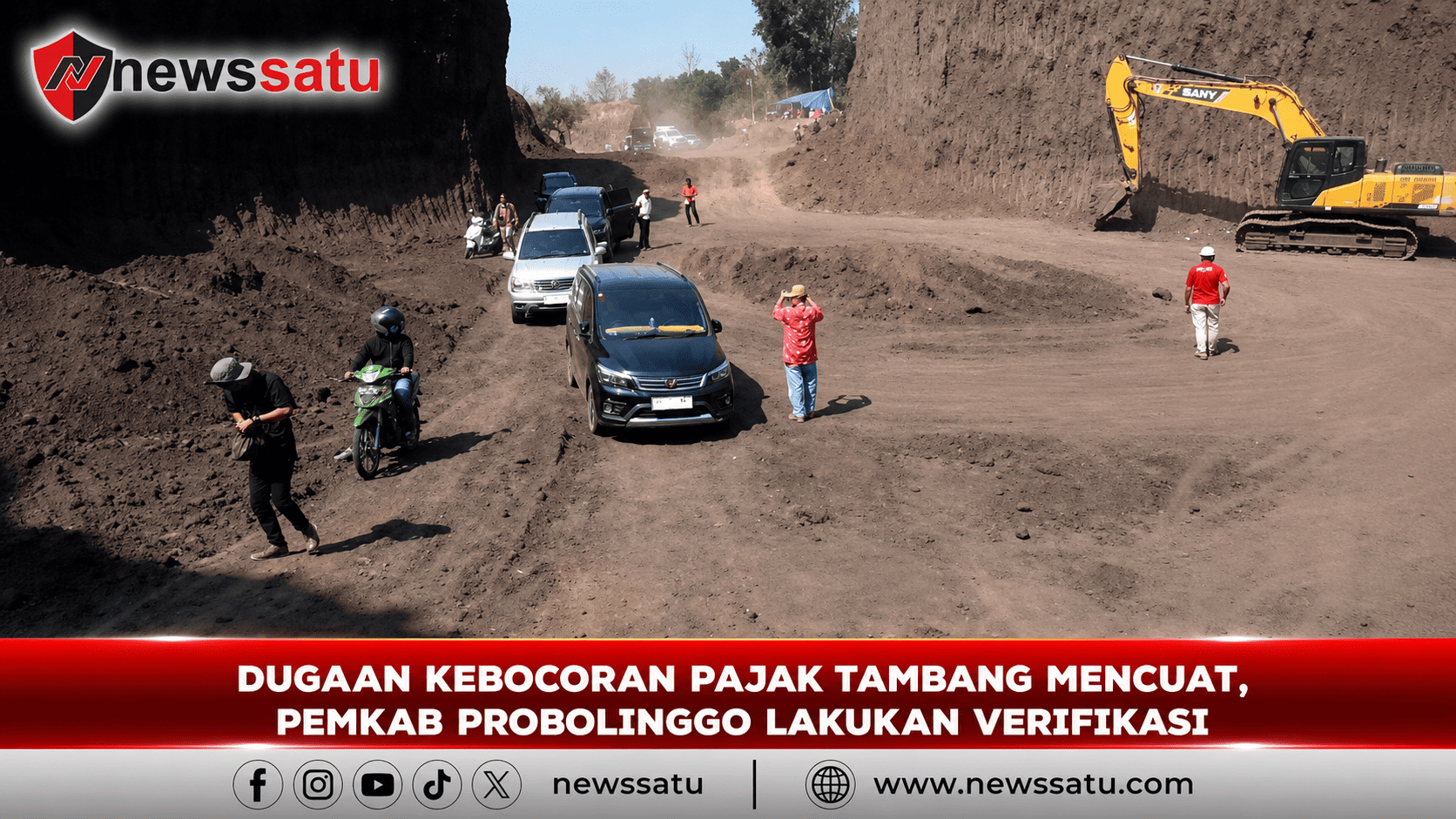 Dugaan Kebocoran Pajak Tambang Mencuat, Pemkab Probolinggo Lakukan Verifikasi