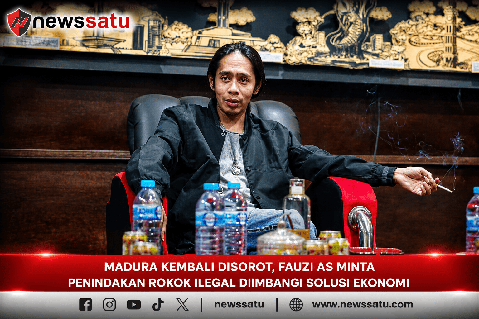 Madura Kembali Disorot, Fauzi AS Minta Penindakan Rokok Ilegal Diimbangi Solusi Ekonomi