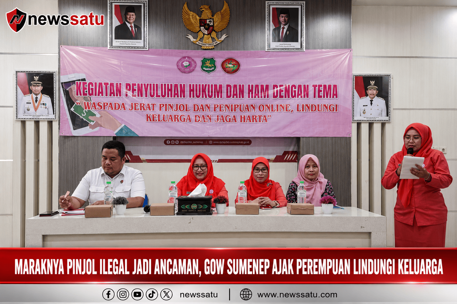 Maraknya Pinjol Ilegal Jadi Ancaman, GOW Sumenep Ajak Perempuan Lindungi Keluarga