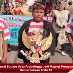Pawai Budaya Kota Probolinggo Jadi Magnet Perayaan Kemerdekaan RI Ke 81