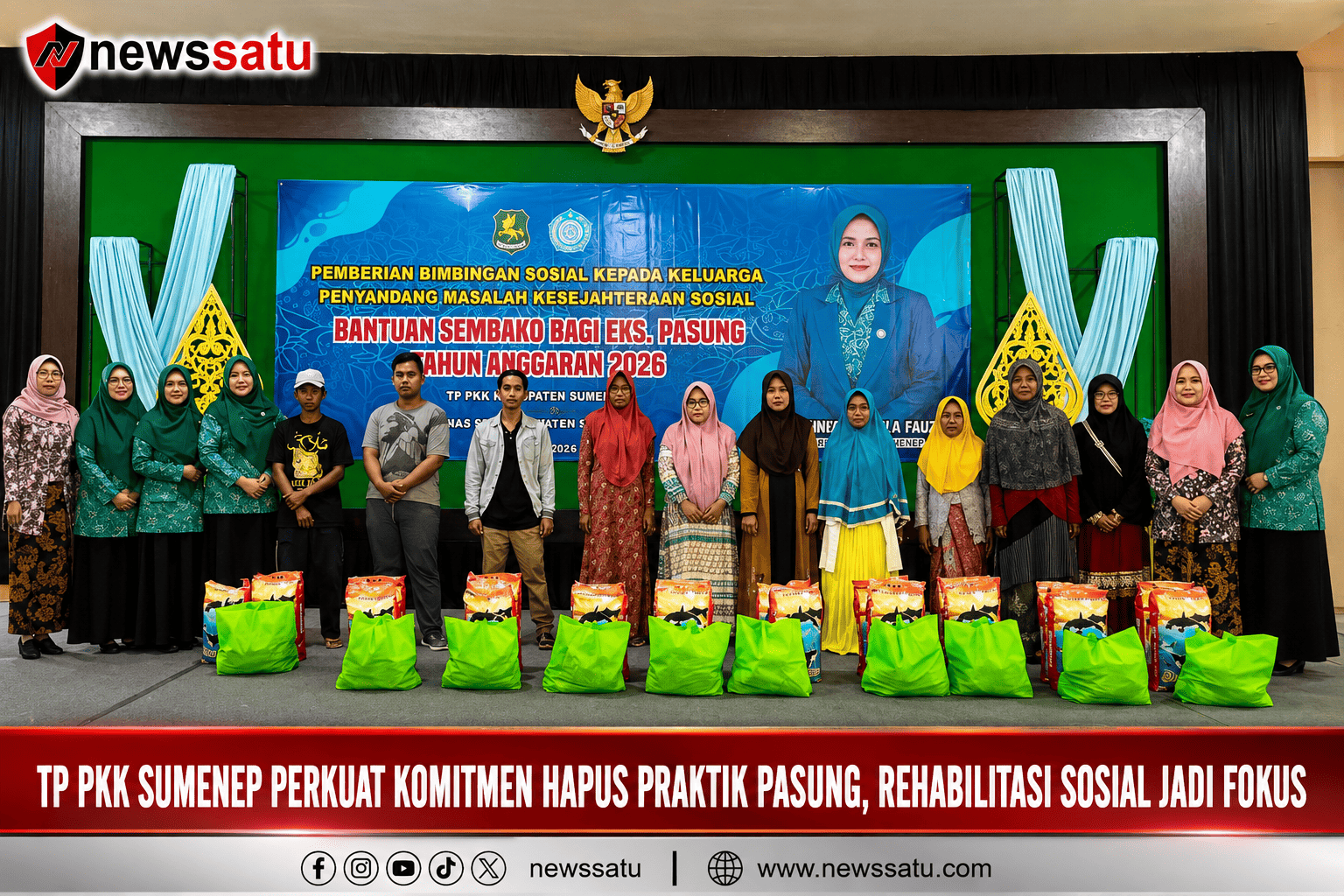 TP PKK Sumenep Perkuat Komitmen Hapus Praktik Pasung, Rehabilitasi Sosial Jadi Fokus