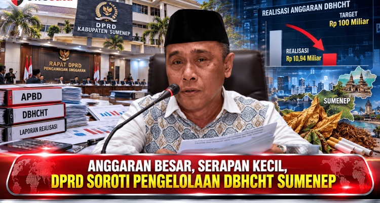Anggaran Besar, Serapan Kecil, DPRD Soroti Pengelolaan DBHCHT Sumenep