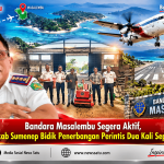 Bandara Masalembu Segera Aktif, Pemkab Sumenep Bidik Penerbangan Perintis Dua Kali Sepekan