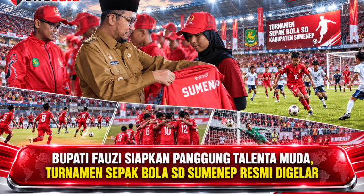 Bupati Fauzi Siapkan Panggung Talenta Muda, Turnamen Sepak Bola SD Sumenep Resmi Digelar