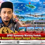 DPRD Sumenep Warning Pemkab, Warga Masalembu Jangan Sampai Diberi Harapan Palsu