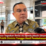 Dasco Tegaskan Revisi UU Pemilu Masih Dinamis, Publik Diminta Tunggu Hasil Pembahasan