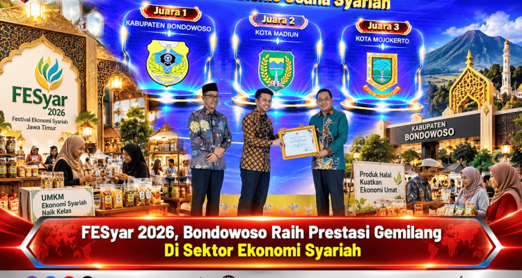 FESyar 2026, Bondowoso Raih Prestasi Gemilang Di Sektor Ekonomi Syariah