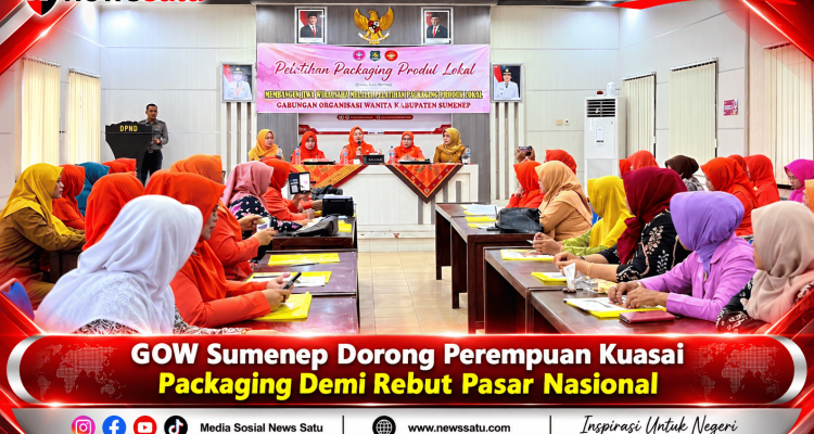 GOW Sumenep Dorong Perempuan Kuasai Packaging Demi Rebut Pasar Nasional