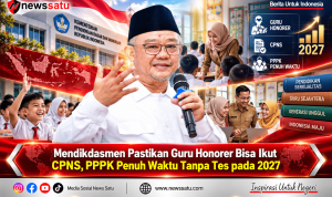 Mendikdasmen Pastikan Guru Honorer Bisa Ikut CPNS, PPPK Penuh Waktu Tanpa Tes pada 2027