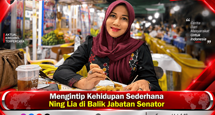 Mengintip Kehidupan Sederhana Ning Lia di Balik Jabatan Senator