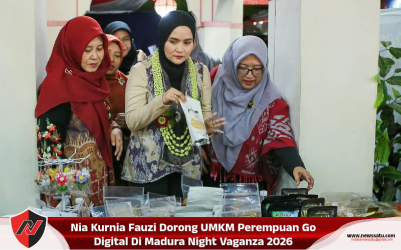 Nia Kurnia Fauzi Dorong UMKM Perempuan Go Digital Di Madura Night Vaganza 2026