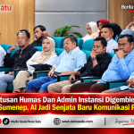 Ratusan Humas Dan Admin Instansi Digembleng PWI Sumenep, AI Jadi Senjata Baru Komunikasi Publik