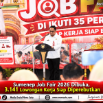 Sumenep Job Fair 2026 Dibuka, 3.141 Lowongan Kerja Siap Diperebutkan
