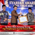 Tak Main-Main, Sumenep Borong Tiga Penghargaan Syariah Award 2026
