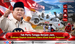 Tak Perlu Tunggu Berjam-Jam, Prabowo Siapkan Ambulans Udara Untuk Daerah Terpencil
