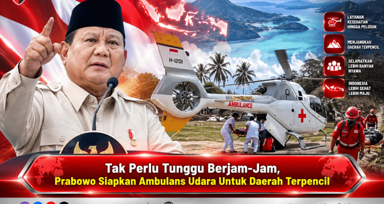 Tak Perlu Tunggu Berjam-Jam, Prabowo Siapkan Ambulans Udara Untuk Daerah Terpencil