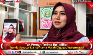 Tak Pernah Terima Rp1 Miliar, Ibunda Senator Lia Istifhama Malah Digugat Wanprestasi Tak Pernah Terima Rp1 Miliar, Ibunda Senator Lia Istifhama Malah Digugat Wanprestasi