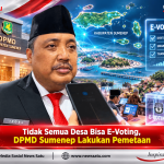 Tidak Semua Desa Bisa E-Voting, DPMD Sumenep Lakukan Pemetaan