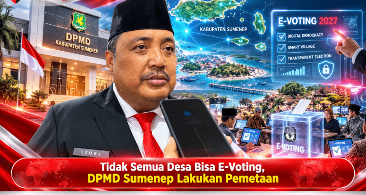 Tidak Semua Desa Bisa E-Voting, DPMD Sumenep Lakukan Pemetaan