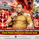 Wabup Pamekasan Tegaskan Tidak Ada Toleransi Untuk Pelaku Kekerasan Seksual Anak
