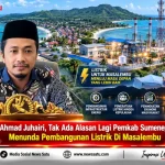 Ahmad Juhairi, Tak Ada Alasan Lagi Pemkab Sumenep Menunda Pembangunan Listrik Di Masalembu