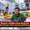 Bapanas Andalkan Pasar Murah dan Distribusi Pangan Untuk Jaga Daya Beli Masyarakat