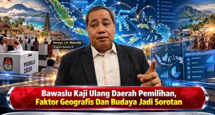 Bawaslu Kaji Ulang Daerah Pemilihan, Faktor Geografis Dan Budaya Jadi Sorotan