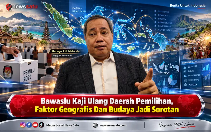 Bawaslu Kaji Ulang Daerah Pemilihan, Faktor Geografis Dan Budaya Jadi Sorotan