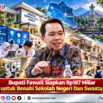Bupati Fawait Siapkan Rp187 Miliar untuk Benahi Sekolah Negeri Dan Swasta