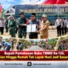 Bupati Pamekasan Buka TMMD Ke-130, Jalan Hingga Rumah Tak Layak Huni Jadi Sasaran