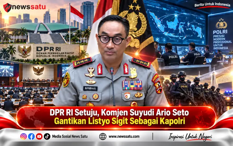 DPR RI Setuju, Komjen Suyudi Ario Seto Gantikan Listyo Sigit Sebagai Kapolri