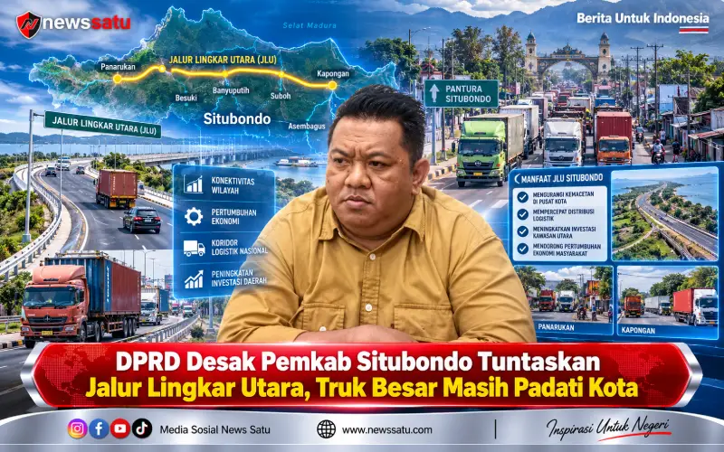 DPRD Desak Pemkab Situbondo Tuntaskan Jalur Lingkar Utara, Truk Besar Masih Padati Kota