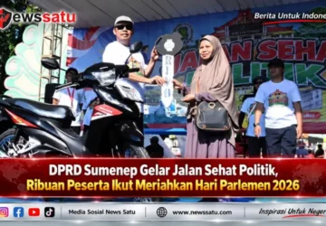 DPRD Sumenep Gelar Jalan Sehat Politik, Ribuan Peserta Ikut Meriahkan Hari Parlemen 2026