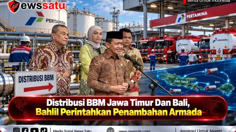 Distribusi BBM Jawa Timur Dan Bali, Bahlil Perintahkan Penambahan Armada