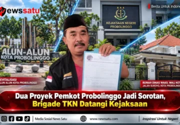 Dua Proyek Pemkot Probolinggo Jadi Sorotan, Brigade TKN Datangi Kejaksaan