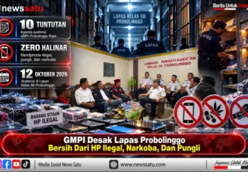 GMPI Desak Lapas Probolinggo Bersih Dari HP Ilegal, Narkoba, Dan Pungli