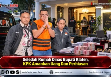 Geledah Rumah Dinas Bupati Klaten, KPK Amankan Uang Dan Perhiasan