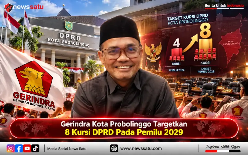 Gerindra Kota Probolinggo Targetkan 8 Kursi DPRD Pada Pemilu 2029