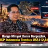 Harga Minyak Dunia Bergejolak, ICP Indonesia Tembus US$112,81