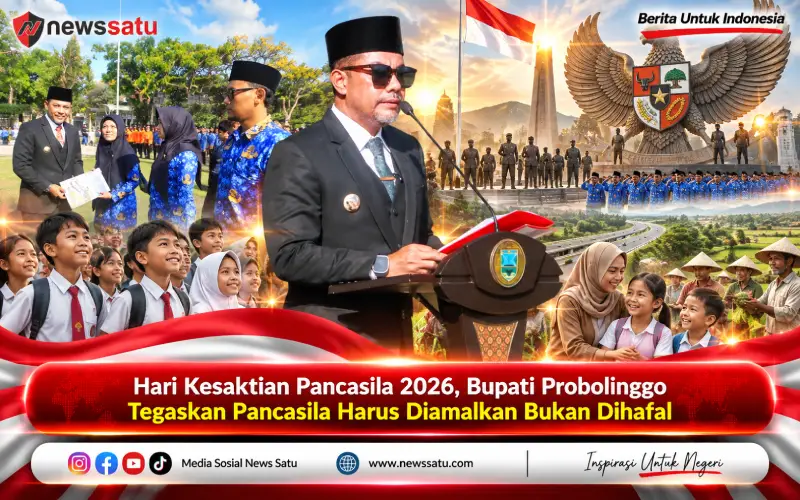 Hari Kesaktian Pancasila 2026, Bupati Probolinggo Tegaskan Pancasila Harus Diamalkan Bukan Dihafal